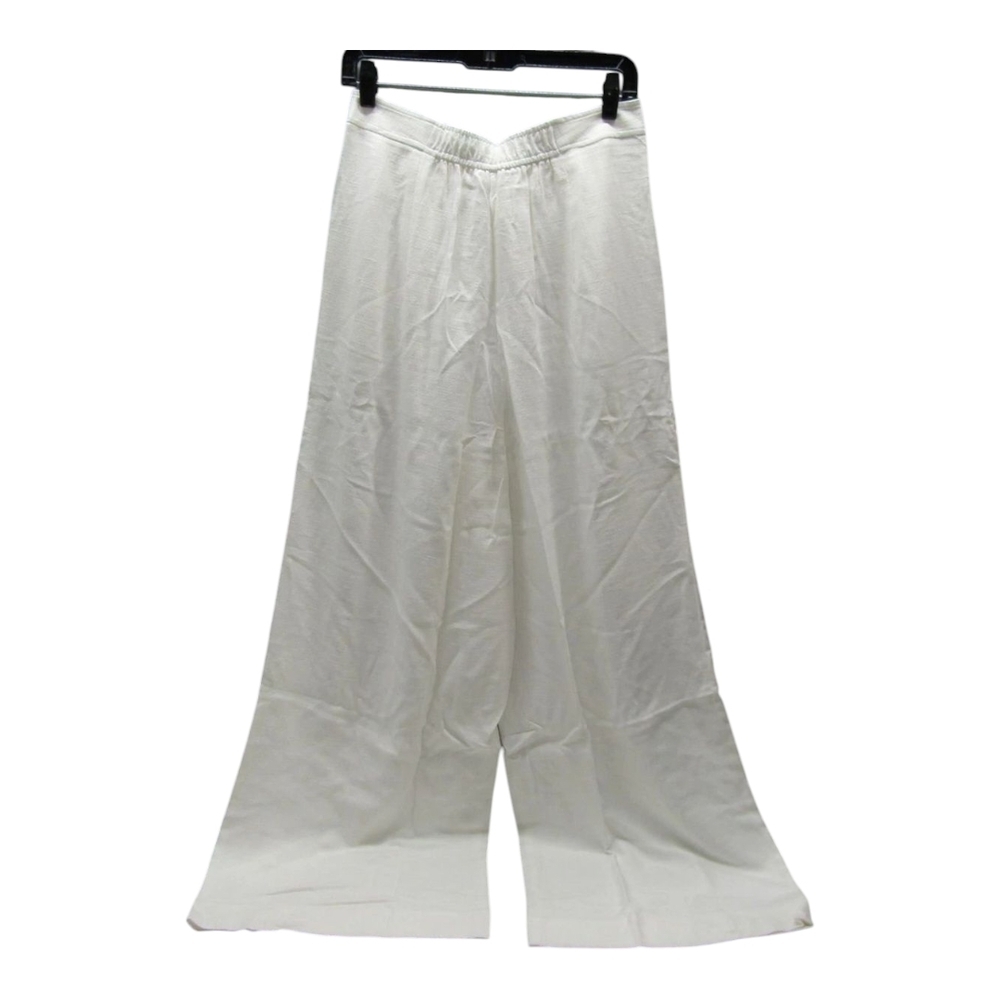 The Noli Shop Women's Linen Pant White Size M Seychelles Relaxed $MSRP $125 - Picture 5 of 12